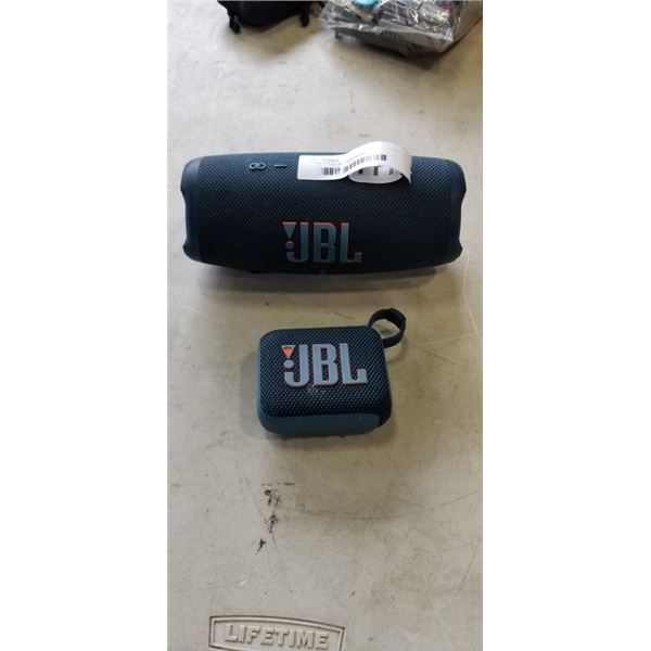 2 PORTABLE JBL SPEAKERS