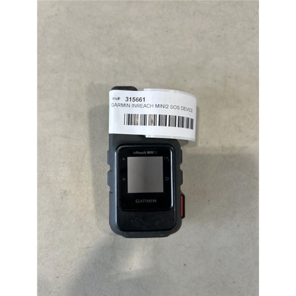 GARMIN INREACH MINI2 SOS DEVICE