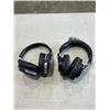 Image 1 : 2 PAIRS OF HEADPHONES. 1 FROM AUDIO-TECHNICA