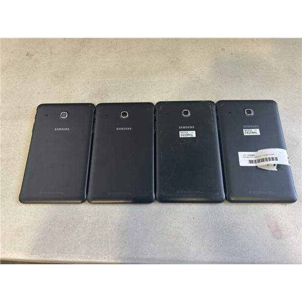 4 SAMSUNG TABLETS. CONDITIONS UNKNOWN