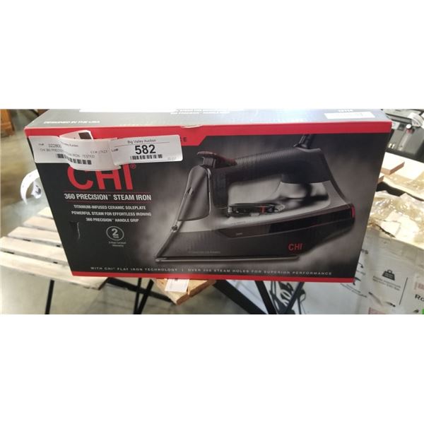 CHI 360 PRECISION STEAM IRON - TESTED WORKING