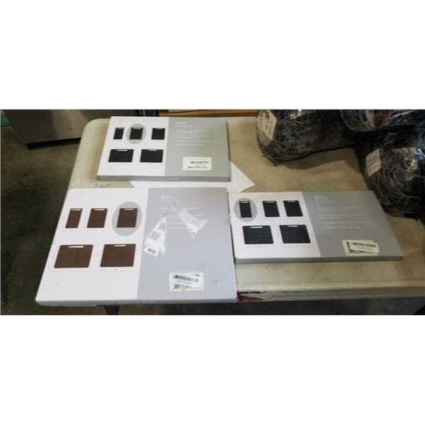 3 IBYX SLIDING TRAYS