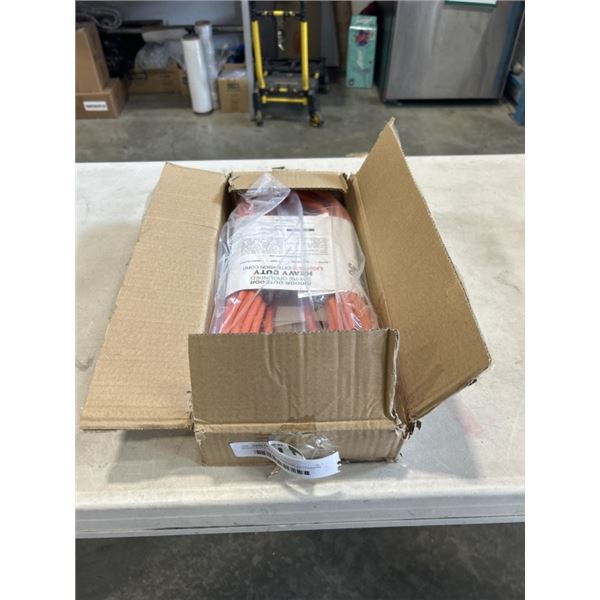 HEAVY DUTY 50 FOOT ORANGE EXTENSION CORD. 16AWG/3C