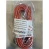 Image 2 : HEAVY DUTY 50 FOOT ORANGE EXTENSION CORD. 16AWG/3C
