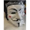 Image 4 : TRAY OF HOUSEHOLD ITEMS, HUMIDIFIER, AND BAG OF NEW CANADA JESTER MASKS