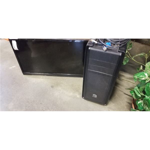 THERMAL LAKE GAMING TOWER PC WITH  28-IN MONITOR