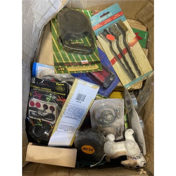 HUGE BOX OF NEW DOLLAR STORE ITEMS