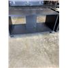 Image 3 : 2 BLACK STACKABLE SHOE SHELVES