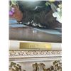 Image 2 : OIL ON CANVAS FLORAL PRINT