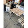 Image 3 : OUTDOOR BISTRO BISTRO SET - TABLE AND 2 CHAIRS