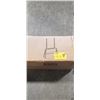 Image 2 : VIVO DARK WALNUT/BLACK MOBILE EASEL TV STAND WITH SHELF