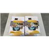 Image 1 : 2 DARK GREY-GREEN FORABEST ELECTRIC LUNCH BOXES