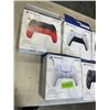 Image 2 : 5 PLAYSTATION CONTROLLERS FOR PS5.  DEFECTIVE STORE RETURNS