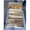 Image 1 : 3 BUTCHER BLOCK CUTTING/ SERVING BOARDS