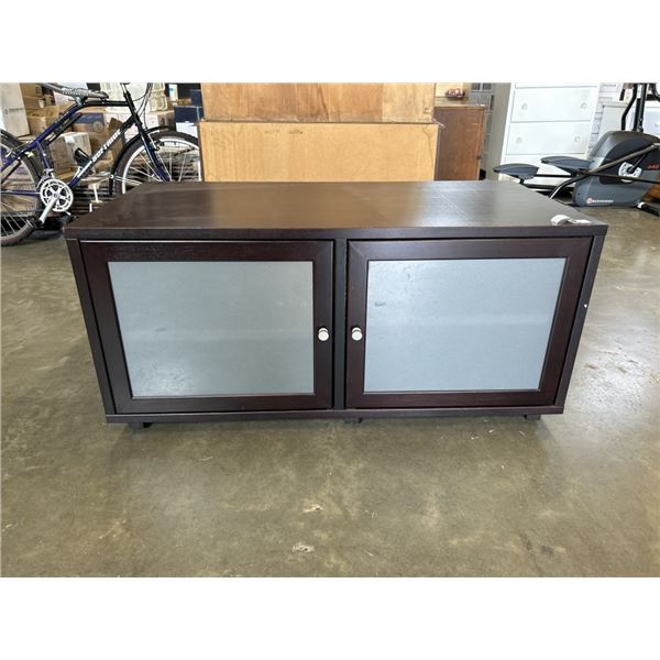 2 DOOR IKEA MEDIA CABINET