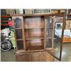 Image 4 : VINTAGE KNECHTEL SERVING CABINET WITH GLASS DOORS, 2 PIECE