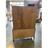 Image 5 : VINTAGE KNECHTEL SERVING CABINET WITH GLASS DOORS, 2 PIECE