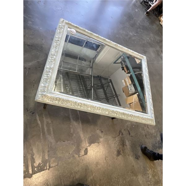 LARGE CARVED WALL MIRROR