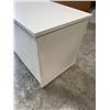 Image 5 : SOLID WOODEN WHITE STORAGE TRUNK