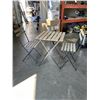 Image 1 : OUTDOOR BISTRO BISTRO SET - TABLE AND 2 CHAIRS