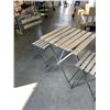 Image 2 : OUTDOOR BISTRO BISTRO SET - TABLE AND 2 CHAIRS