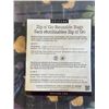 Image 4 : 2 NEW EPICURE ZIP N GO REUSABLE BAG SETS AND 2 SETS OF PERFECT PORTION DESERT CUPS