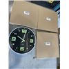 Image 1 : 3 NEW 12 INCH WALL CLOCKS