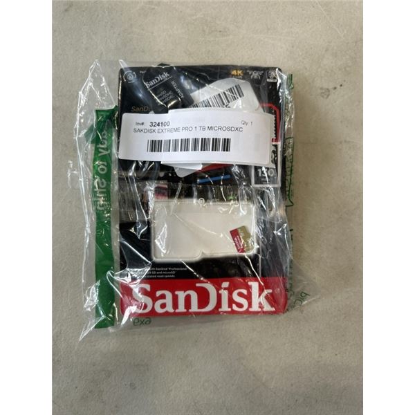 SAKDISK EXTREME PRO 1 TB MICROSDXC UHS-1 CARD