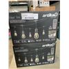 Image 1 : 2 SETS OF ARTIKA ECLIPSE SOLAR PATIO LIGHTS, 42FT EACH