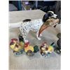 Image 3 : TRAY OF ROOSTER FIGURES