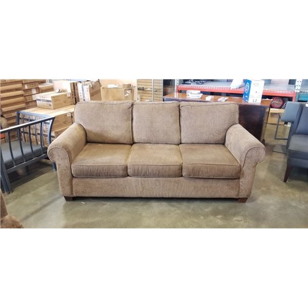 WHOLE HOME LIVING ROOM SOFA, CLEAN, NO RIPS OR TEARS, VERY COMFORTABLE