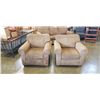 Image 1 : 2 WHOLE HOME LIVING ROOM CHAIRS, CLEAN, NO RIPS OR TEARS, VERY COMFORTABLE