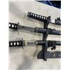Image 3 : 3 DECORATIVE SWORDS WITH STAND