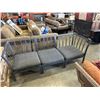 Image 2 : 3 PIECE OUTDOOR MODULAR SOFA