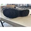 Image 3 : CLARKS COLLECTION MENS WALPATH STEP DARK BROWN LEATHER SHOES. SIZE 12 US