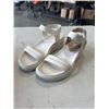 Image 2 : PAIR OF ECCO 9-9.5 US SIZE WHITE SANDLES