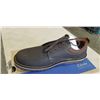 Image 2 : CLARKS COLLECTION EASTRIDGE LOW DARK BROWN LEATHER SHOES. SIZE 8 US