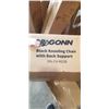 Image 3 : DRAGONN BLACK KNEELING CHAIR WITH BACK SUPPORT
