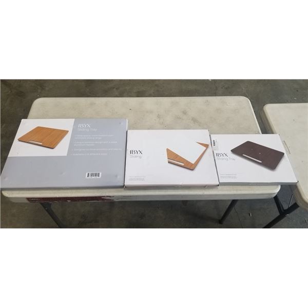 3 IBYX SLIDING TRAYS