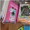 Image 5 : FIVE SETS OF NEW RAINBOW 24 PACK SCRATCH ART PAPER NOTEBOOKS, INCLUDES 24 PENCILS AND 24 STENCILS
