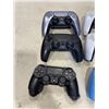 Image 4 : 9 PLAYSTATION CONTROLLERS.  DEFECTIVE STORE RETURNS