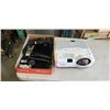 Image 1 : TRAY OF ELECTRONICS AND EPSON PROJECTOR