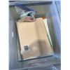 Image 3 : TOTE OF OFFICE SUPPLIES