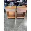 Image 1 : 2 NIGHTSTANDS WITH ONE DRAWER