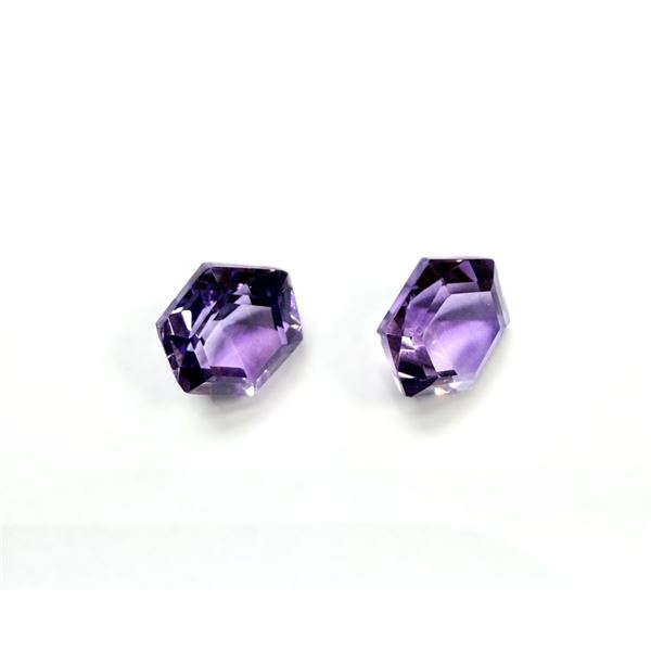 NATURAL AMETHYST (6.88CT) 2 GEMSTONE, W/A $960.00. AMETHYST IS THE STONE OF STRESS RELIEF.