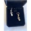 Image 3 : NEW 18K GOLD PLATED 2.0CT EACH PEAR CUT SIMULATED DIAMOND (CZ) DANGLE EARRINGS
