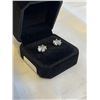 Image 3 : NEW PLATINUM PLATED 2.0CT EACH SIMULATED DIAMOND (CZ) HEART PRONG STUD EARRINGS