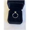 Image 4 : NEW S925 1.0CT SIMULATED DIAMOND (CZ) TWIST RING, RESIZEABLE, MOUNTED IN 925 STERLING SILVER W/ WHIT