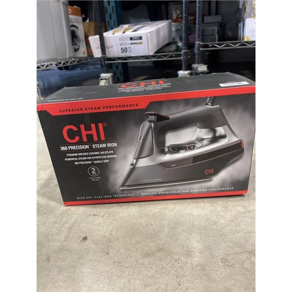 CHI 360 PRECISION STEAM IRON - TESTED WORKING