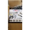 Image 2 : HEAVY DUTY 25 FOOT LIGHTED BLACK EXTENSION CORD. 10AWG/3C, AND APPROX 2 FOOT YELLOW EXTENSION CORD. 